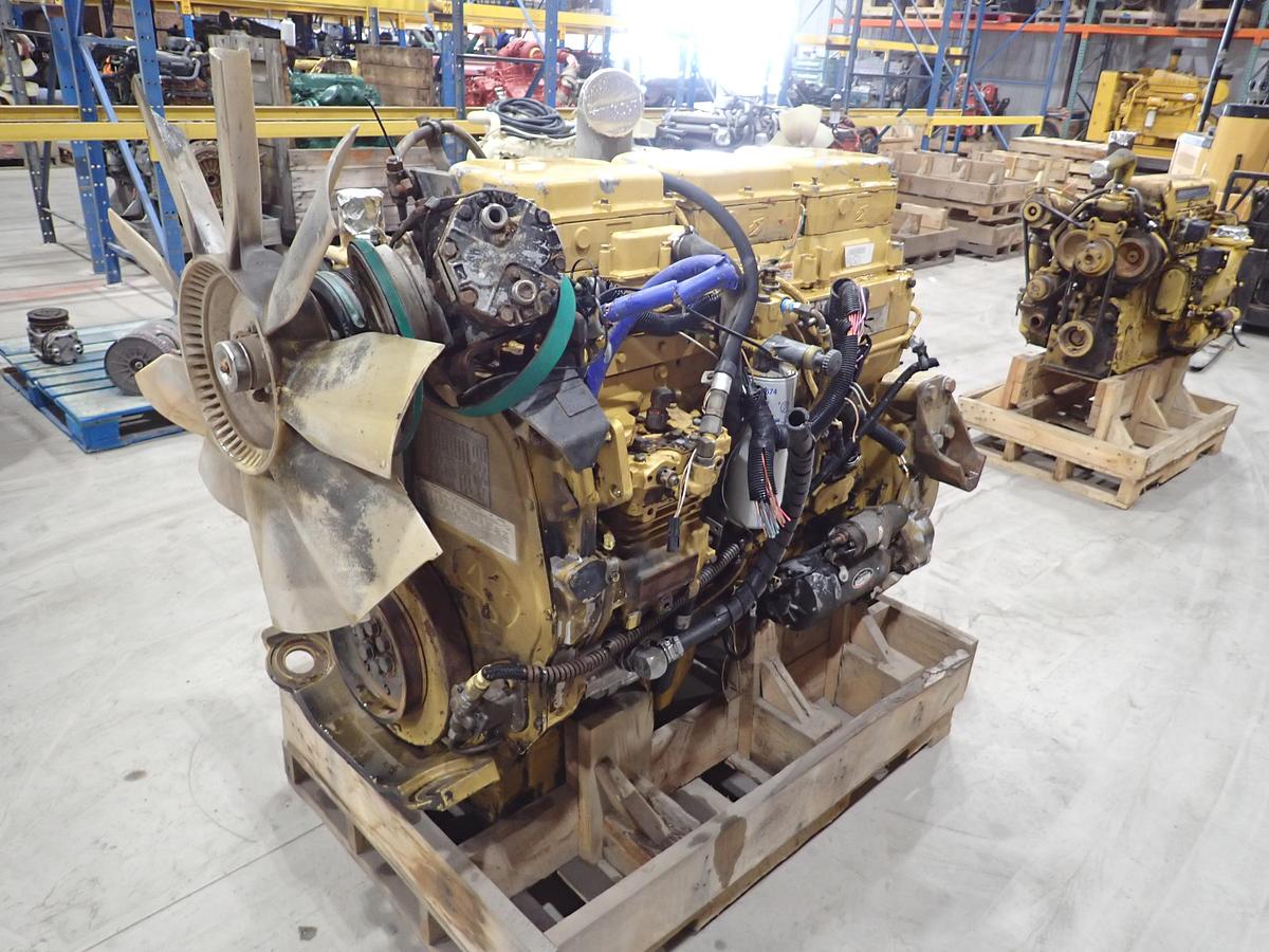 Used 1999 CAT C10 Diesel Engine AR # 169-2354 w/ JAKE BRAKE