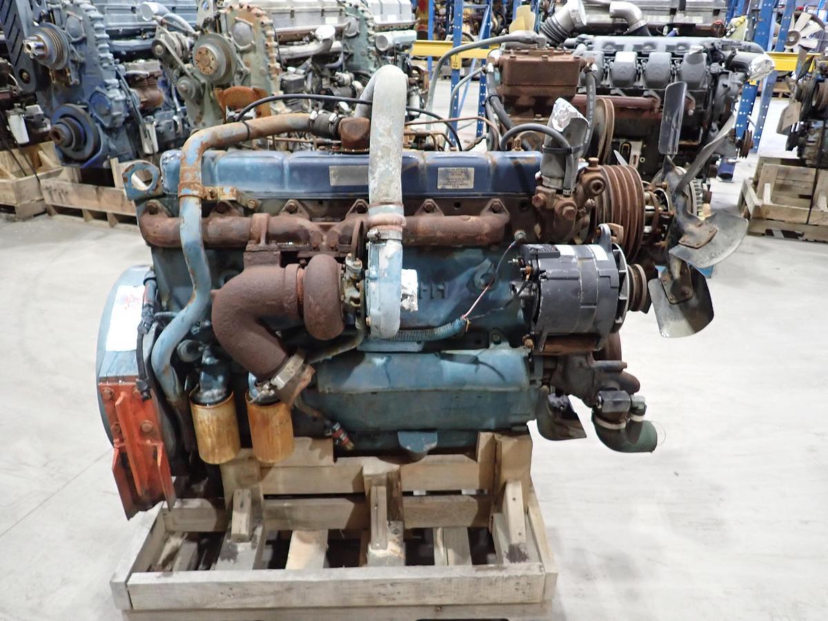 Used 1980 International DT466 Turbo Diesel Engine INDUSTRIAL