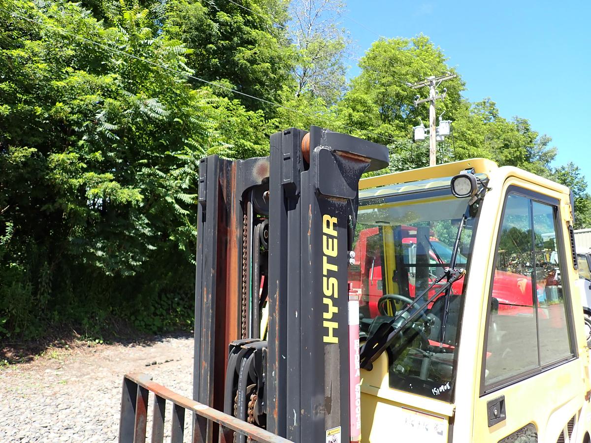 Used 2015 Hyster H80FT Diesel Forklift LOW HOURS! POSITIONERS!