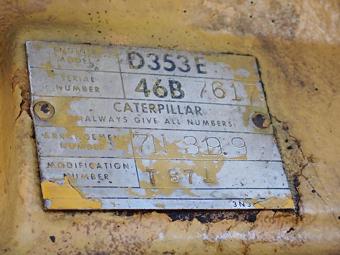 Used CAT D353 Diesel Engine Power Unit