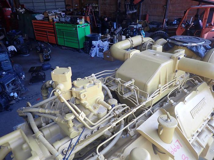 Used Caterpillar 3412 Twin Turbo Diesel Engine FRESH REMAN! REBUILT! 4N2246 10R7020