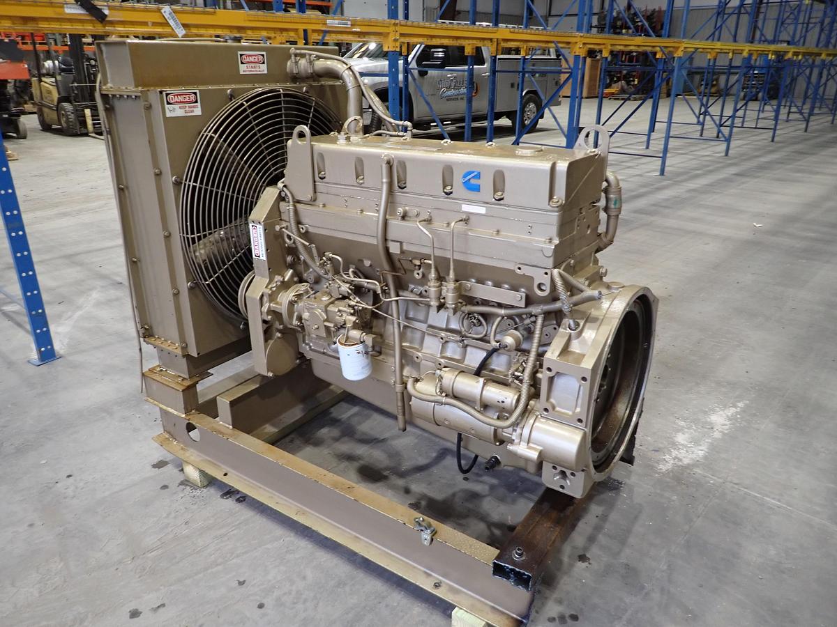 Used 1994 Cummins LTA10-G2 Diesel Engine Power Unit 345 HP