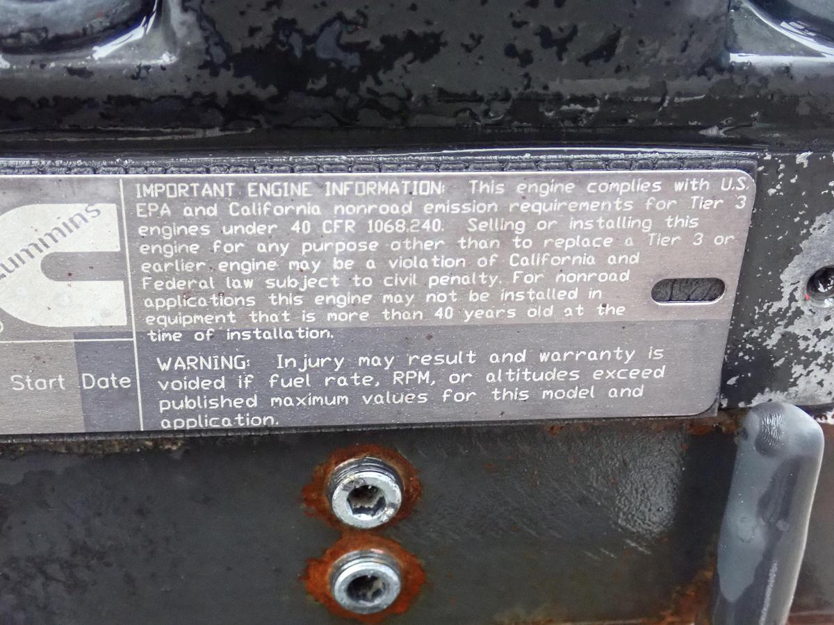 Used 2018 Cummins QSM11 Diesel Engine POWER UNIT CPL 8471