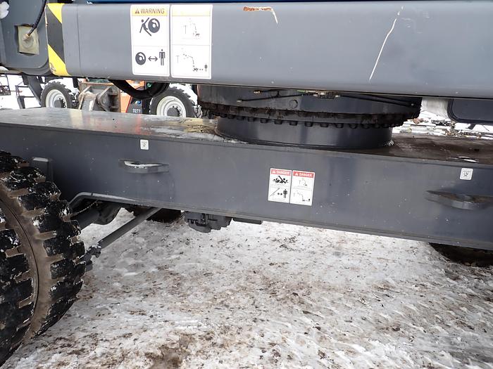 Used 2019 Fuchs MHL340 Material Handler w/ Anvil Rotating Grapple