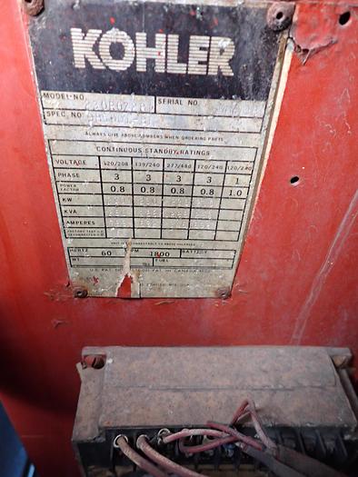 Used 1990 Kohler 230R0Z281
