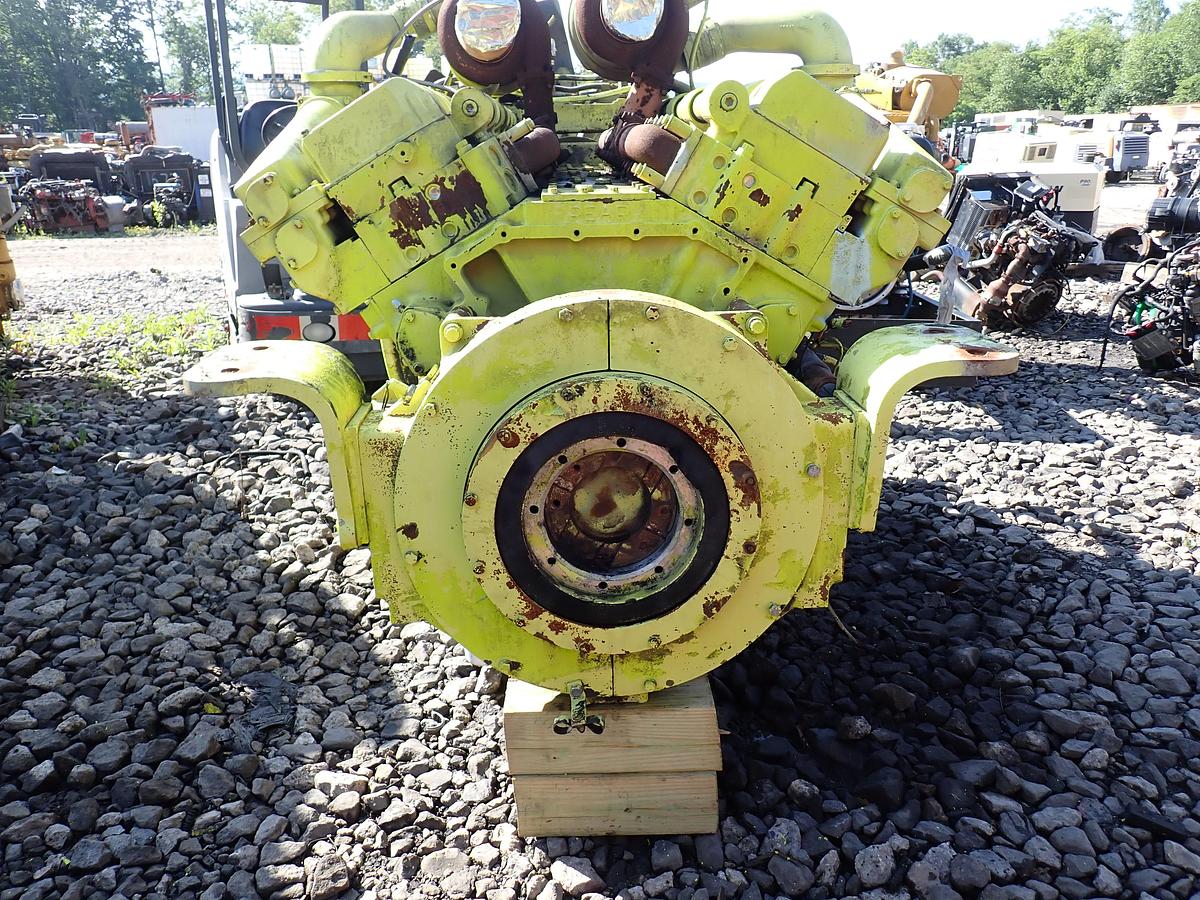 Used 1993 Cummins KTA38 Turbo Diesel Engine CPL 8090