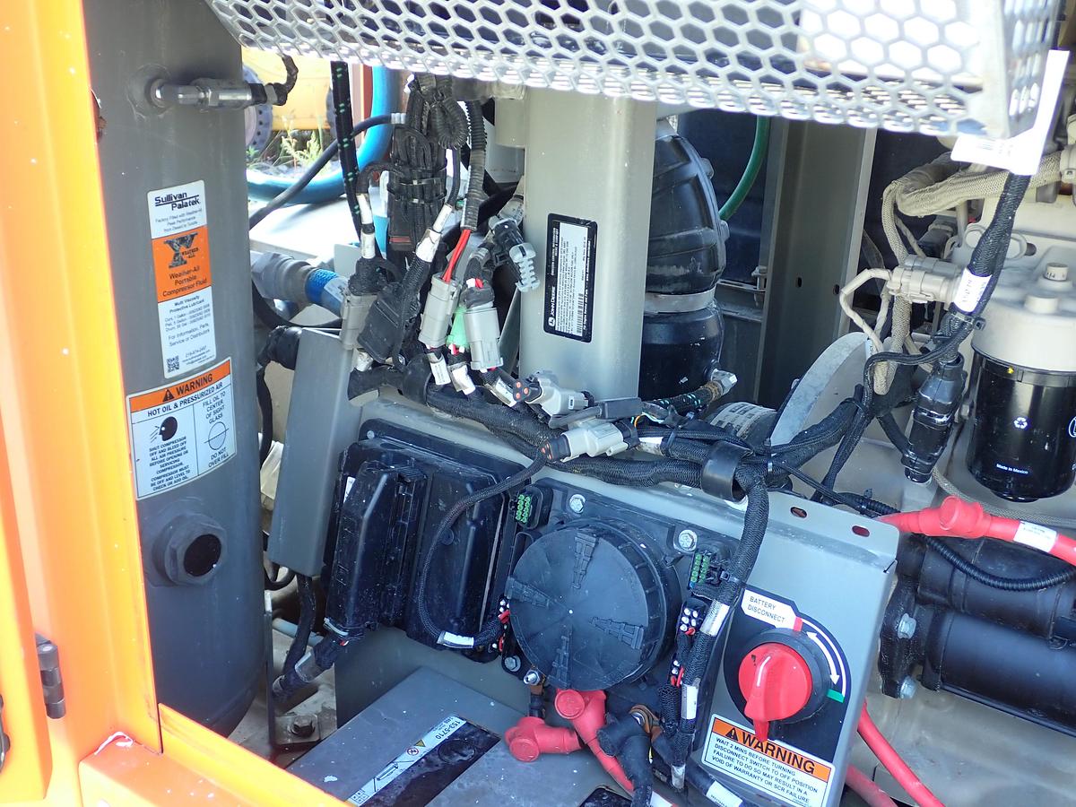Used 2019 Sullivan Palatek D375PHJD4AF 375 CFM Air Compressor