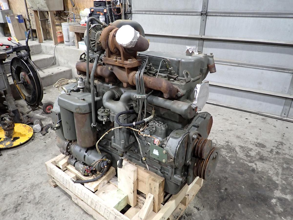 Used 1986 Allis Chalmers 3500 Turbo Diesel Engine 439 HOURS!