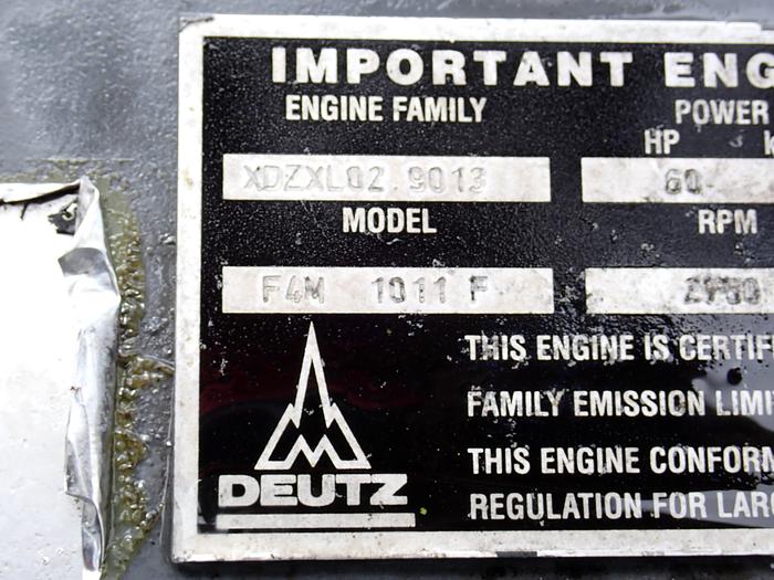 Used Deutz BF4M1011F