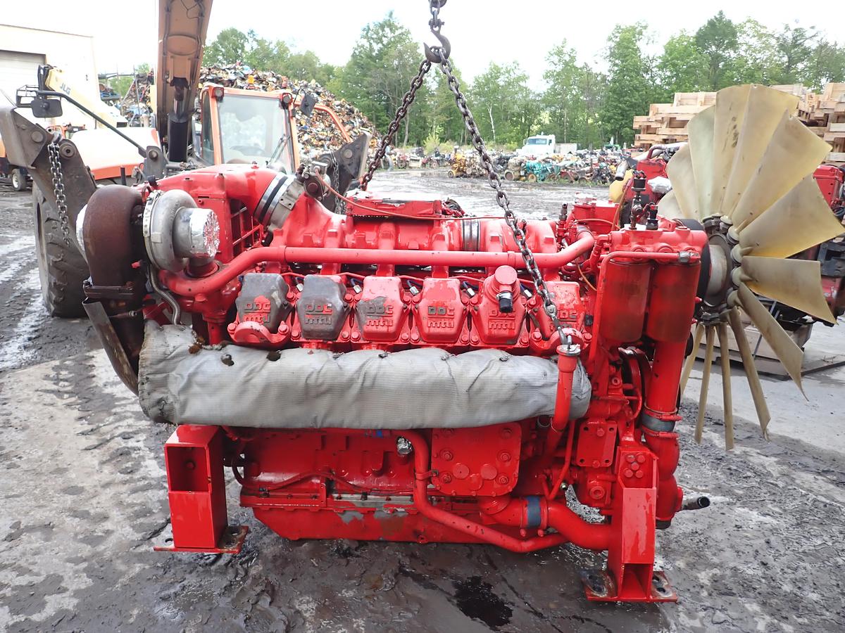 Used 2005 MTU 12V2000 Diesel Engine
