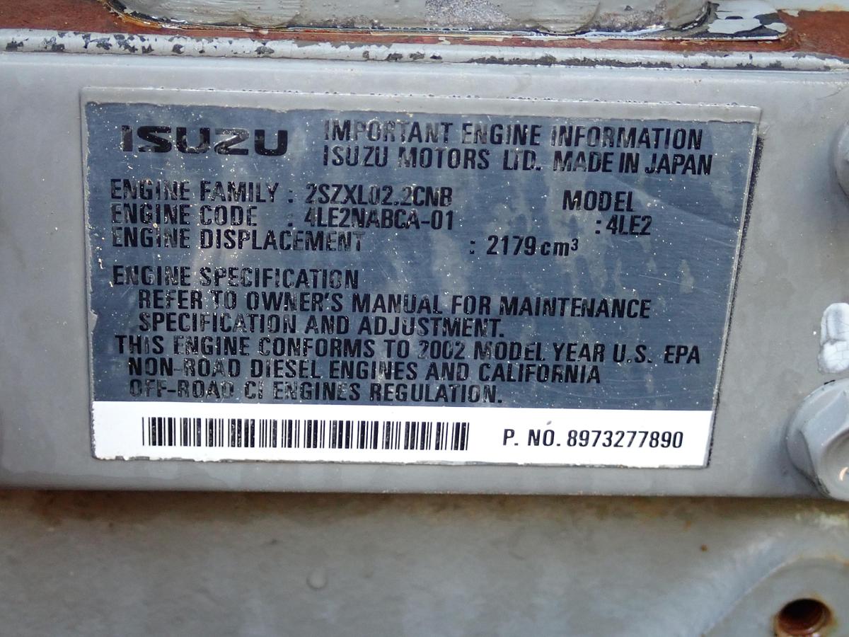 Used 2002 Airman PDS185S 185 CFM Air Compressor