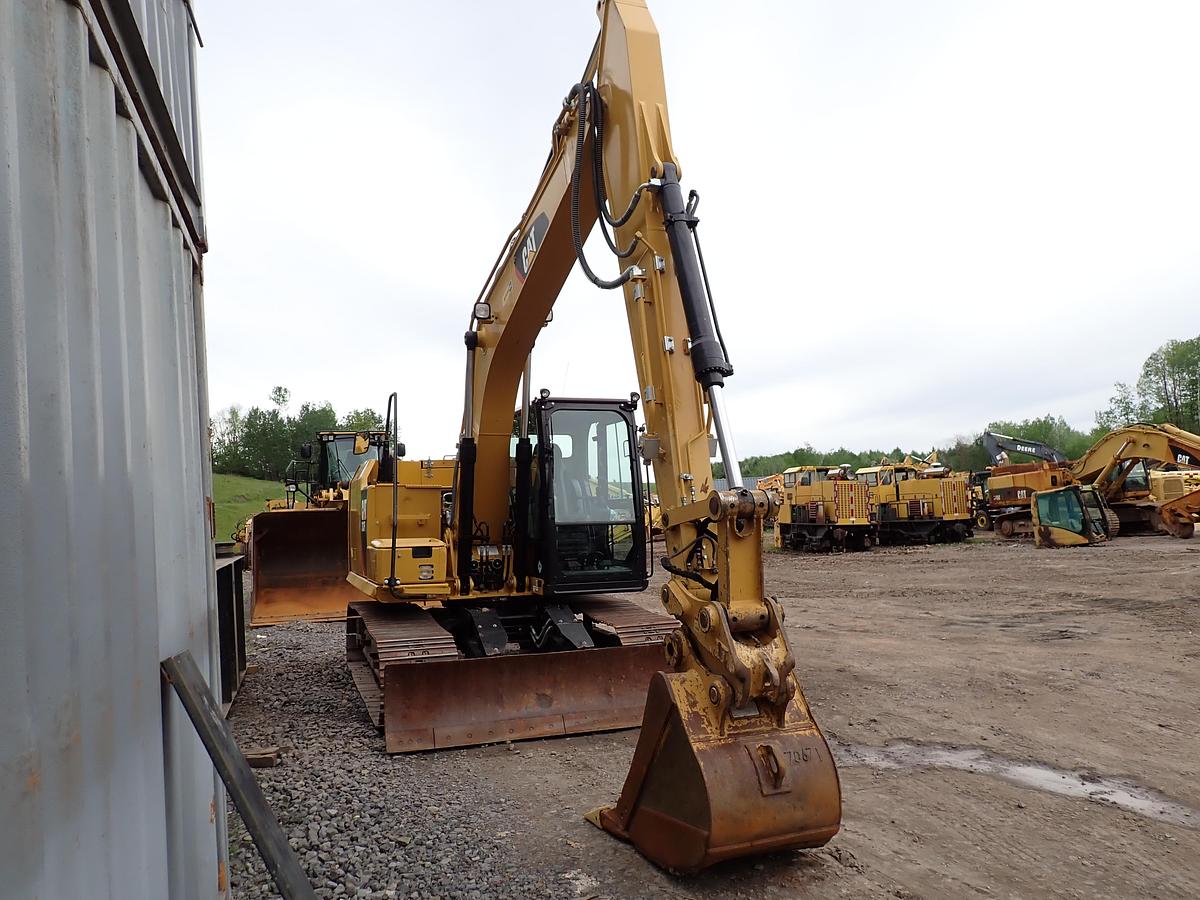 Used 2018 CAT 313FL Hydraulic Excavator FRONT BLADE