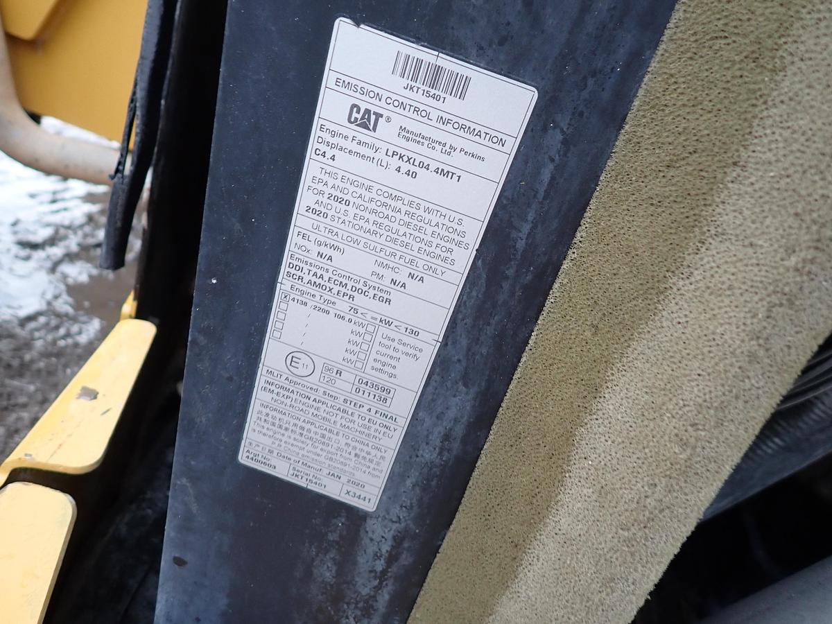 Used 2020 CAT TL1255D 12K Telehandler 