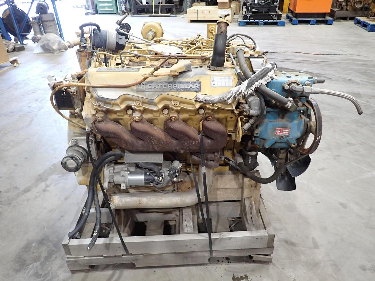 Used 1986 CAT 3208 Diesel Engine 16K MILES! AR # 7C-1553