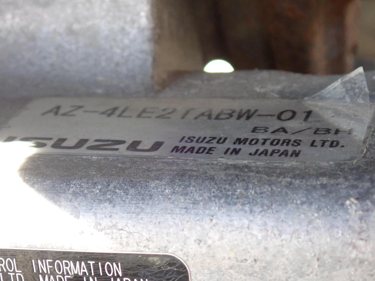 Used 2017 Isuzu 4LE2 Diesel Engine COMPLETE POWER UNIT! 1045 HOURS