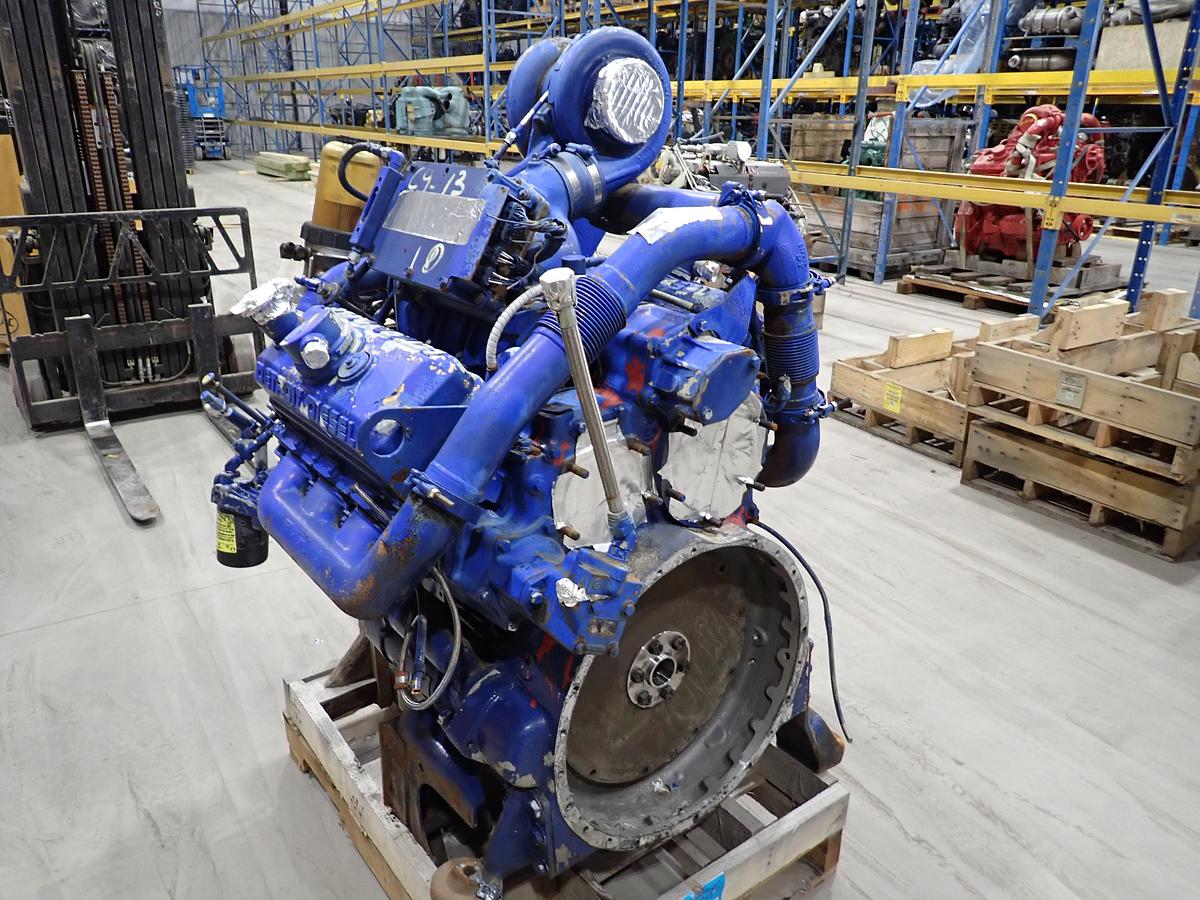 Used 2003 Detroit Diesel 6V92TA DDEC LOW HOUR Engine