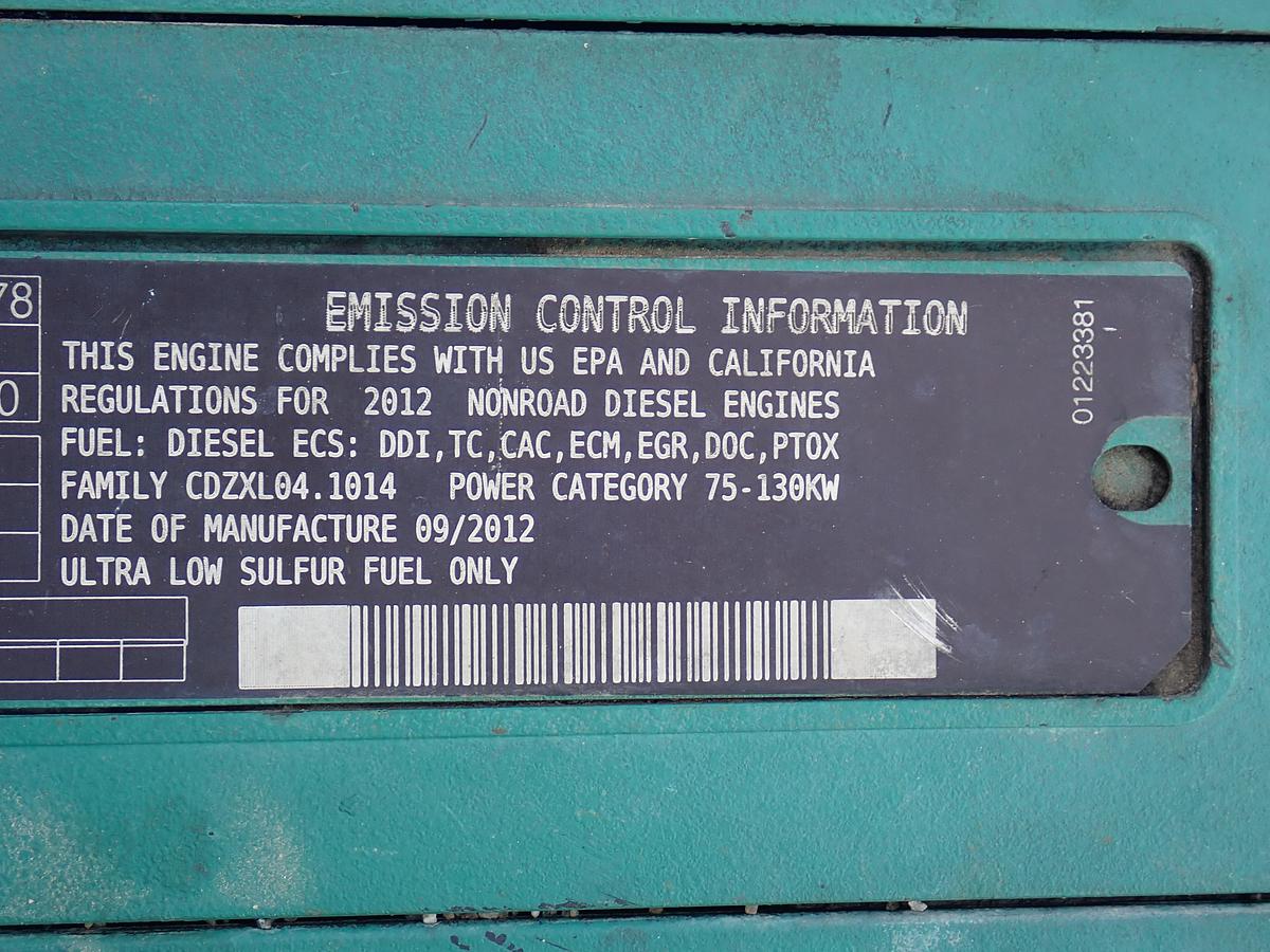 Used 2012 Volvo D4H Turbo Diesel Engine LOW HOURS