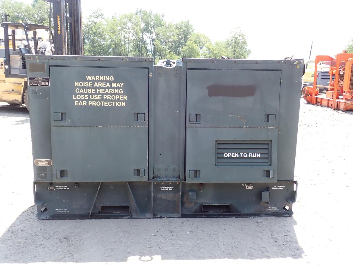 Used 1990 Libby MEP007B 100 KW Diesel Generator GOV'T SURPLUS