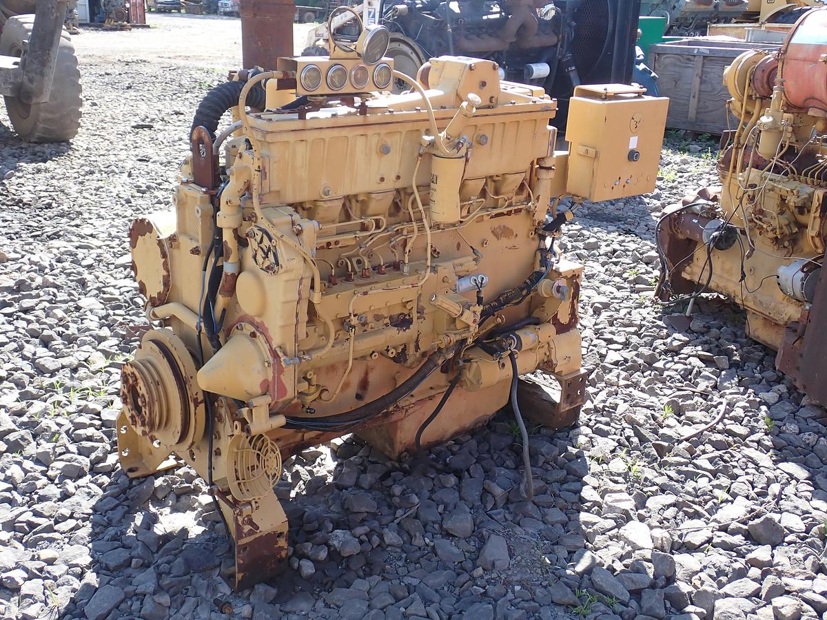 Used 2002 CAT 3406C 360 HP Industrial Engine AR 126-6205