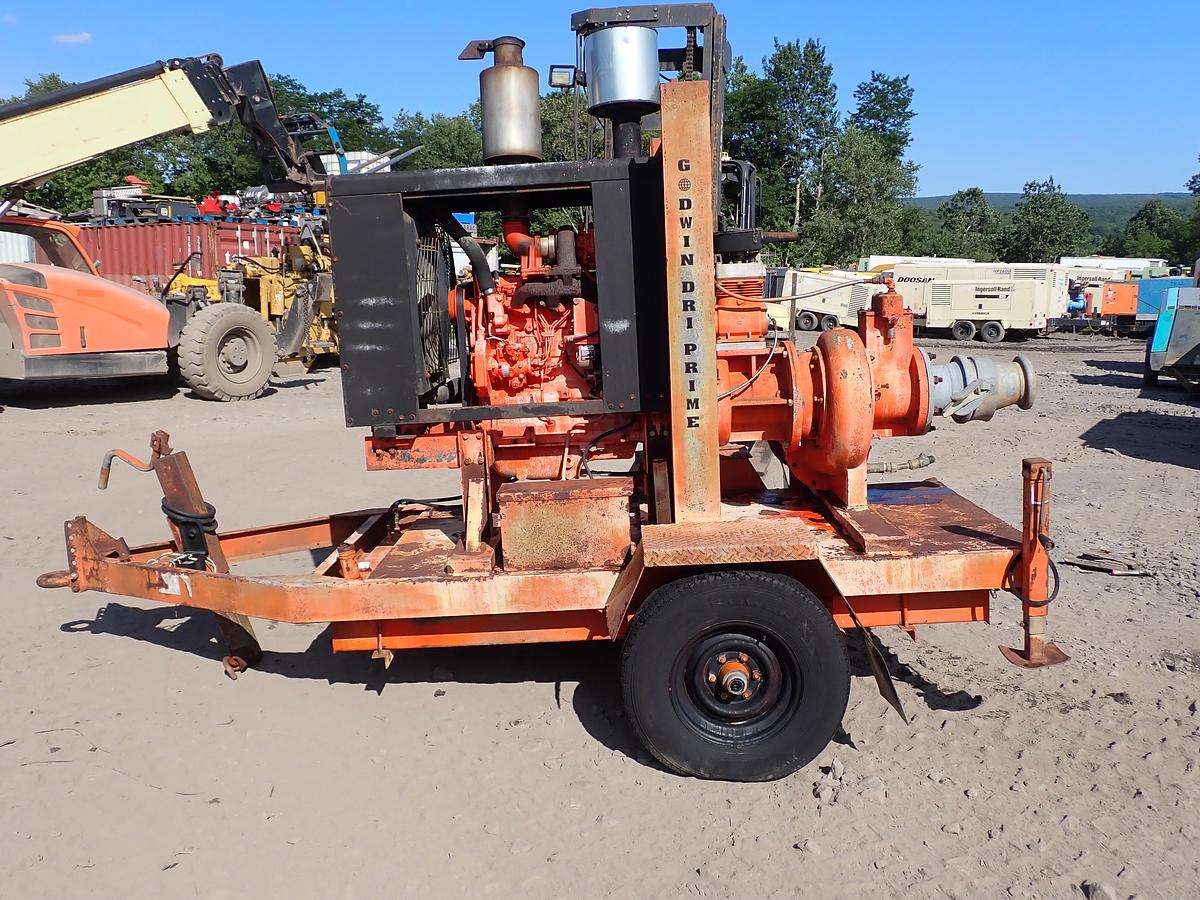 Used 1998 Godwin CD225M 8" Water Pump