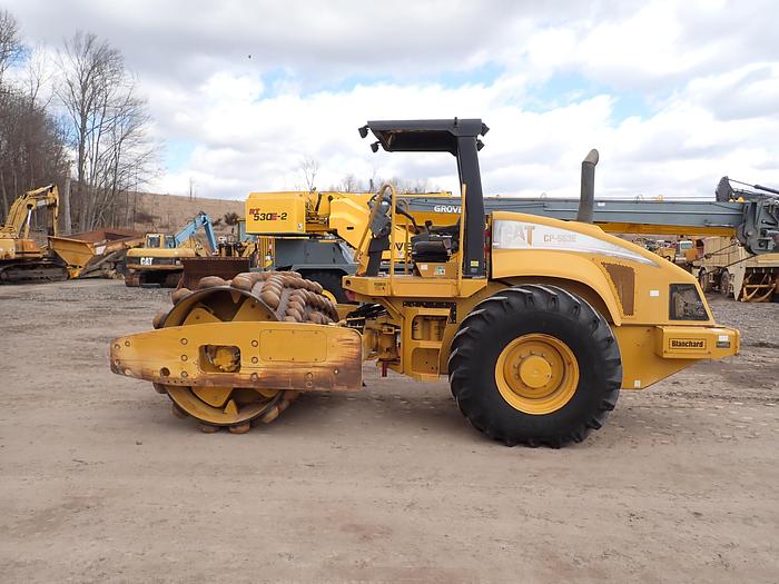 Used 2007 CAT CP-563E Padfoot Compactor