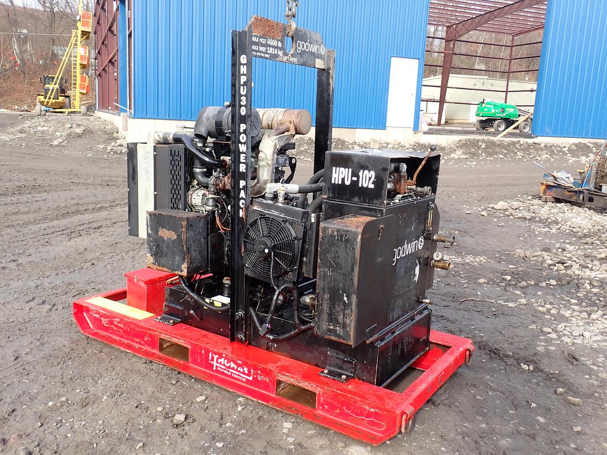Used 2017 Godwin GHPU30 Hydraulic Power Unit