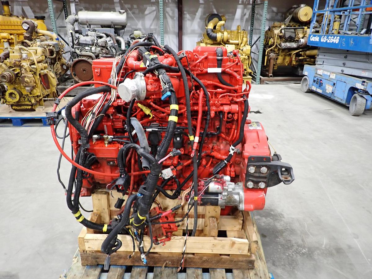 Used 2019 Cummins L9 380 Turbo Diesel Engine 196 MILES!