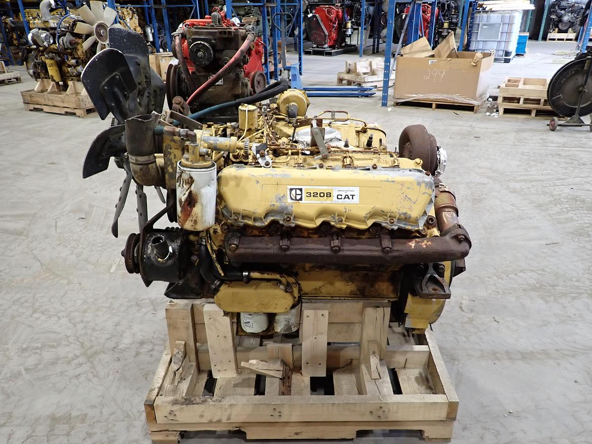 Used CAT 3208T Turbo Diesel Truck Engine