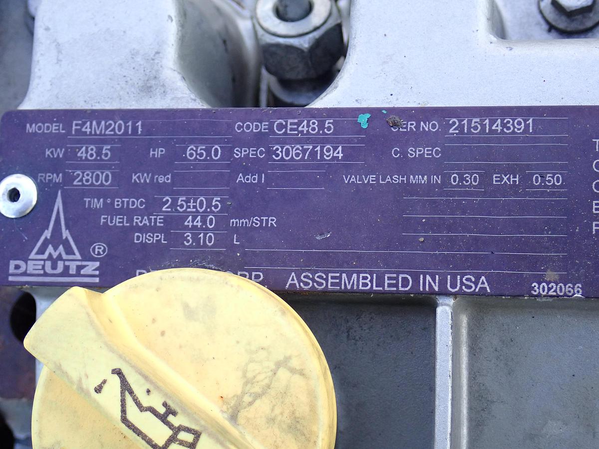 Used Deutz F4M2011 Diesel Engine