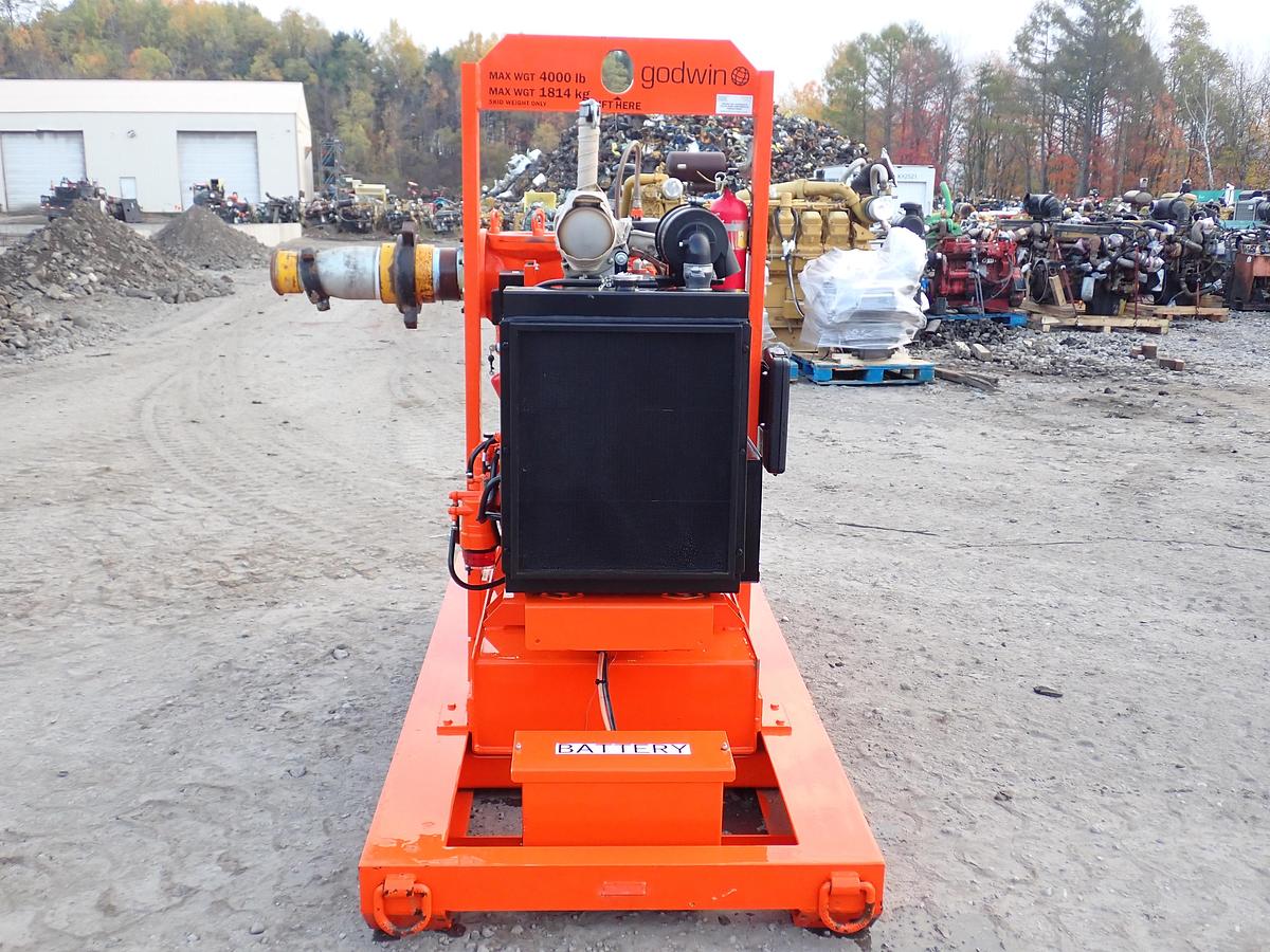 Used 2023 Godwin SD150M 6" Water Pump 118 HOURS!