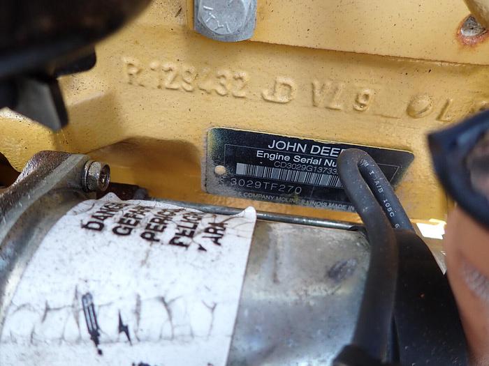 Used John Deere 3029TF270 Turbo Diesel Engine LOW HOURS! VIDEO! 3029T 250 Skidsteer