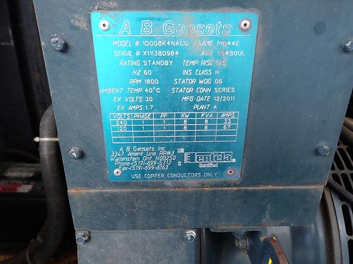 Used 2011 Flagro FVO1000TR Portable Heater KUBOTA DIESEL! Towable 780K BTU