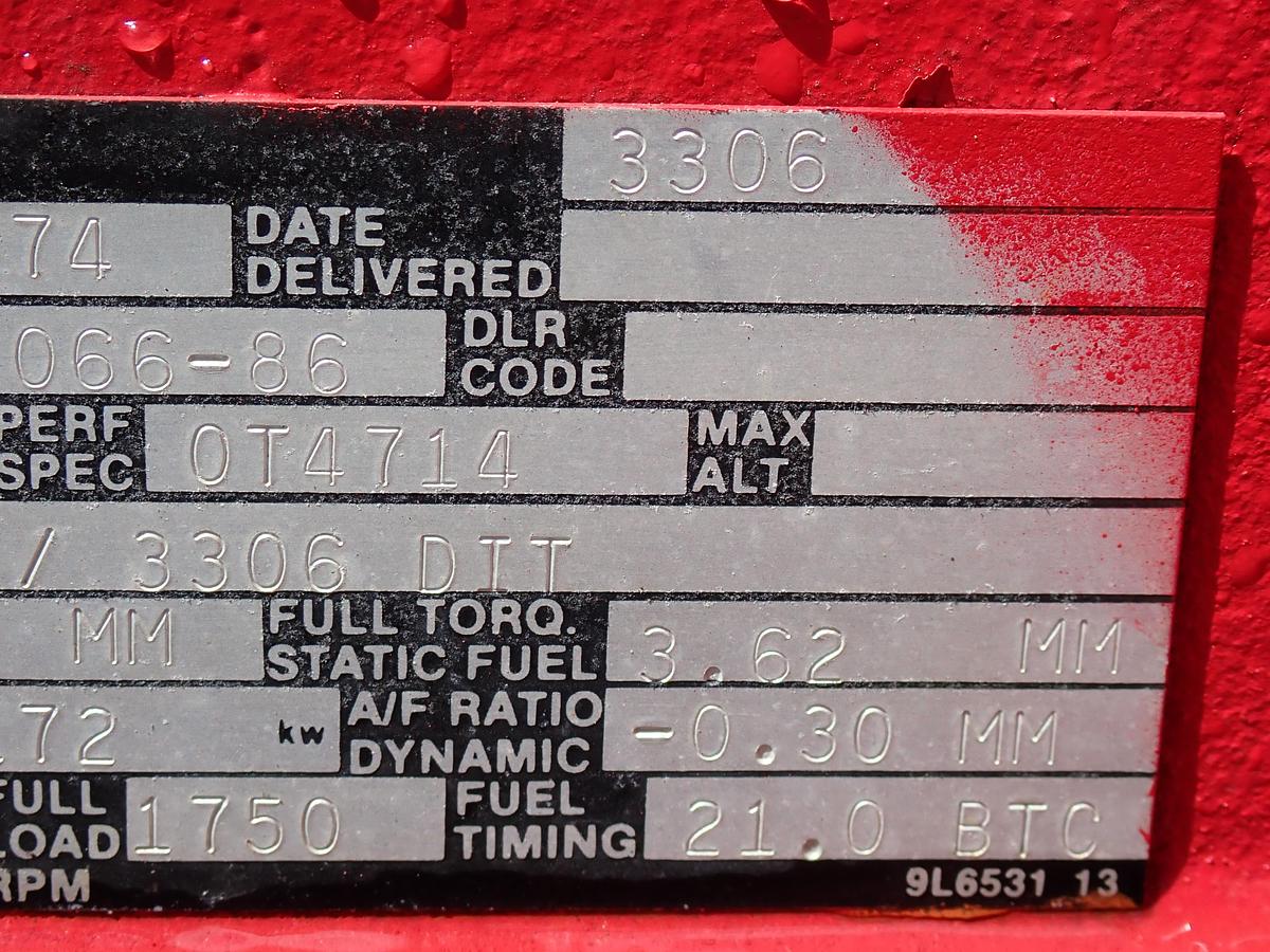 Used Cornell 8H-RP-EM18 10X8 Water Pump CAT 3306 DIESEL