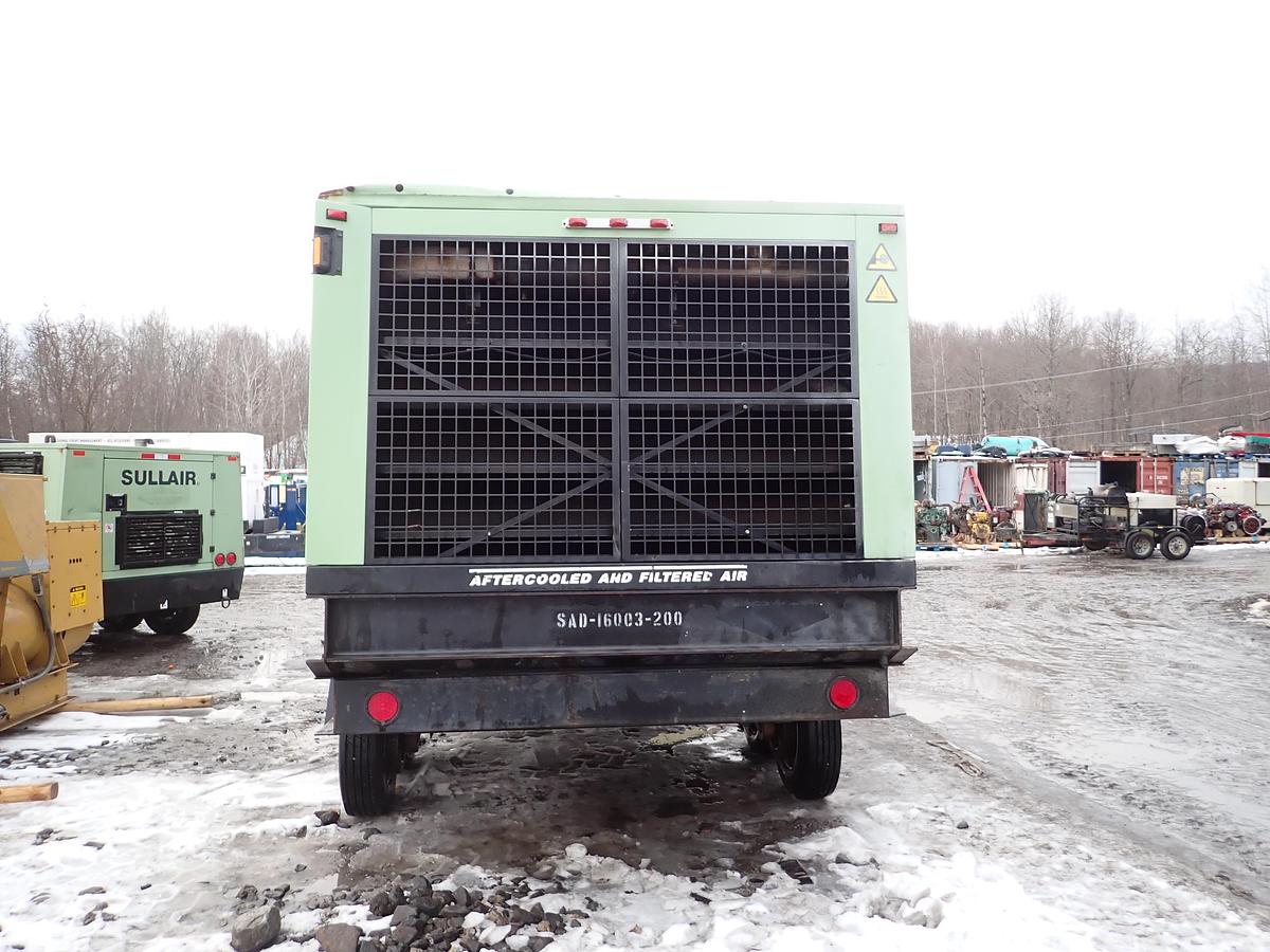 Used 2016 Sullair 700HH-AF/DTQ 700 CFM Air Compressor 200 PSI!