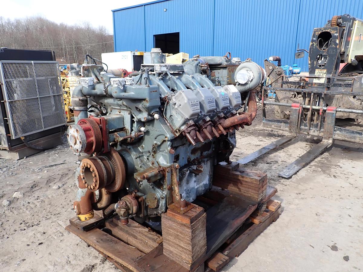 Used 1999 MTU 8V2000 Turbo Diesel Engine