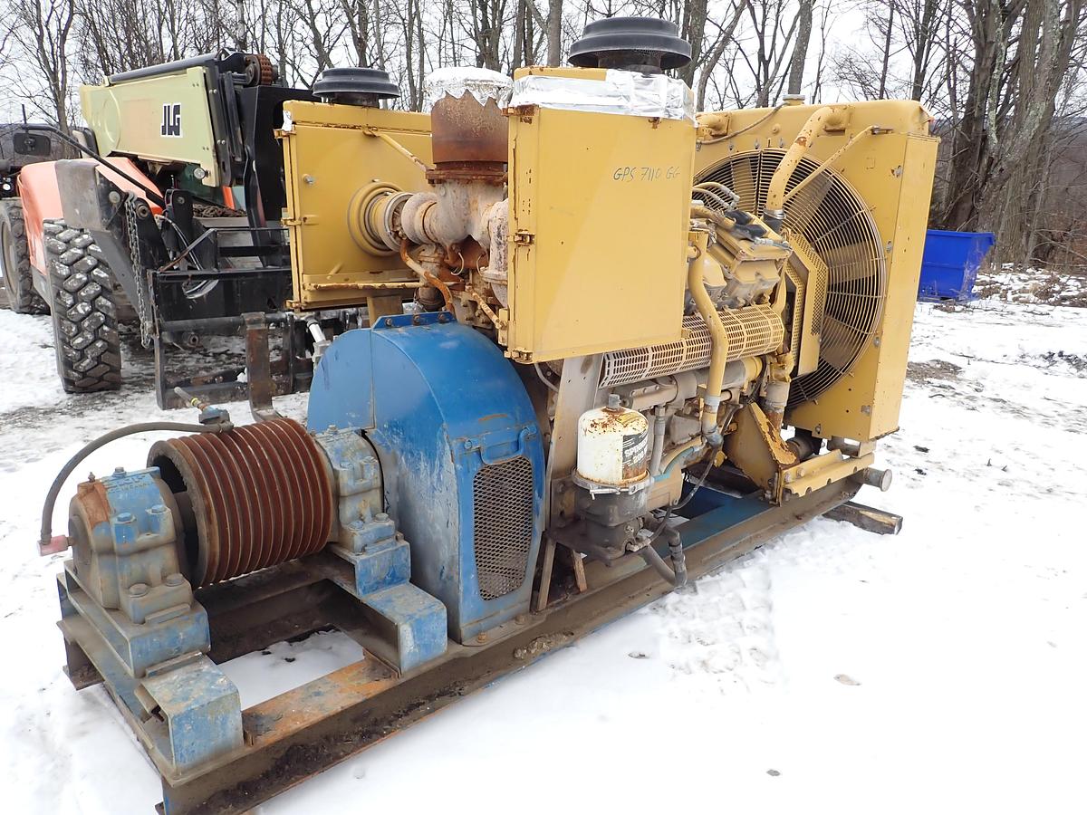 Used 2001 CAT 3412E Diesel Engine POWER UNIT! AR 156-7211