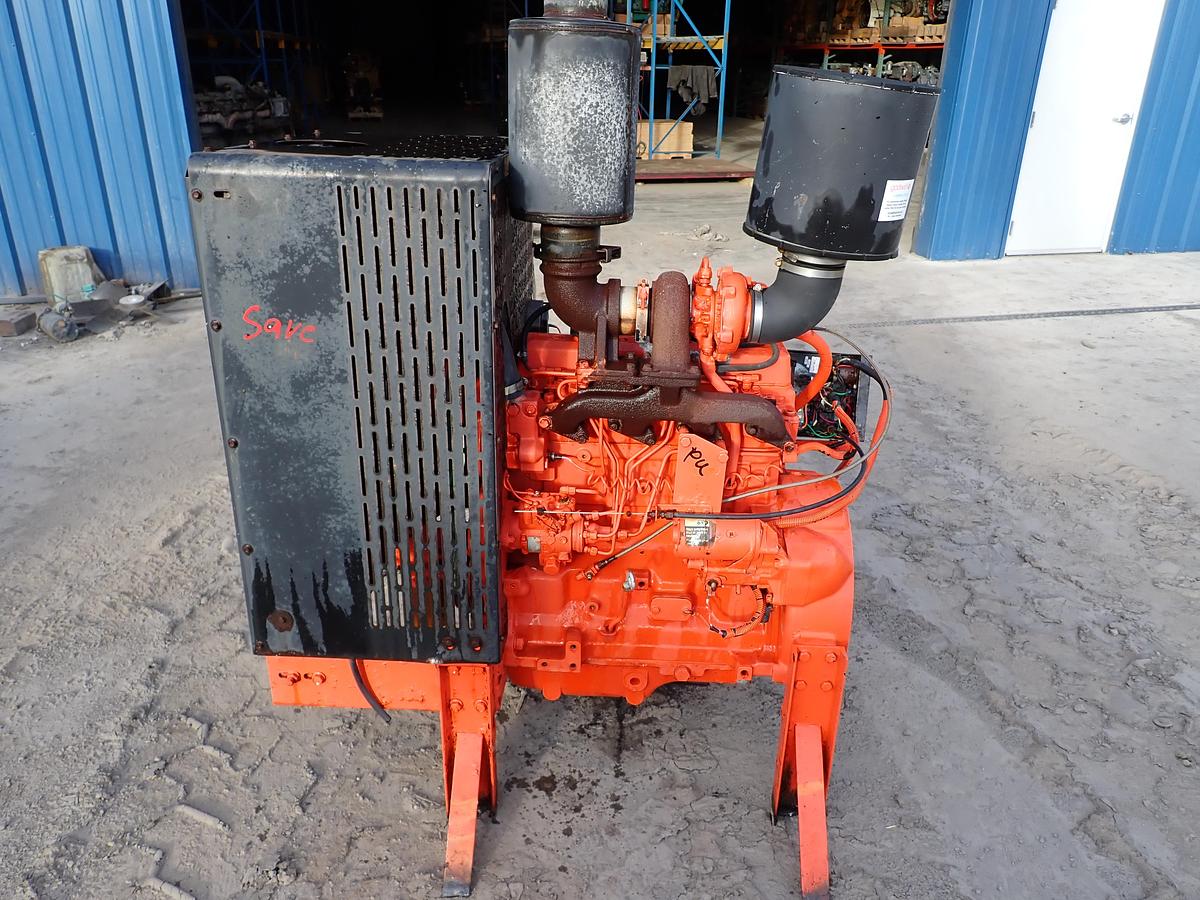Used 1999 John Deere 4045TF150 Diesel Engine POWER UNIT 115 HP