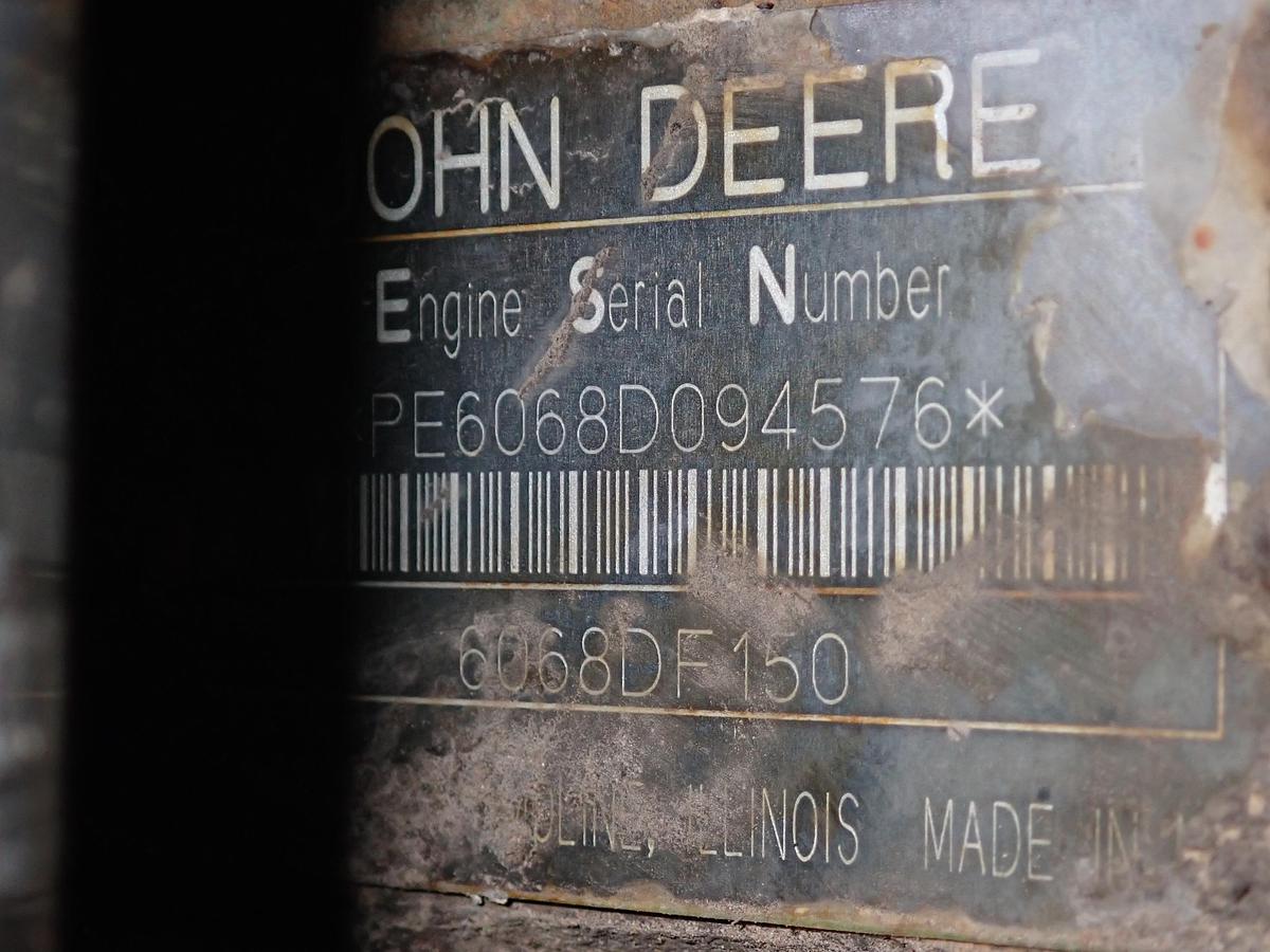 Used 2000 John Deere 6068DF150 Diesel Engine POWER UNIT