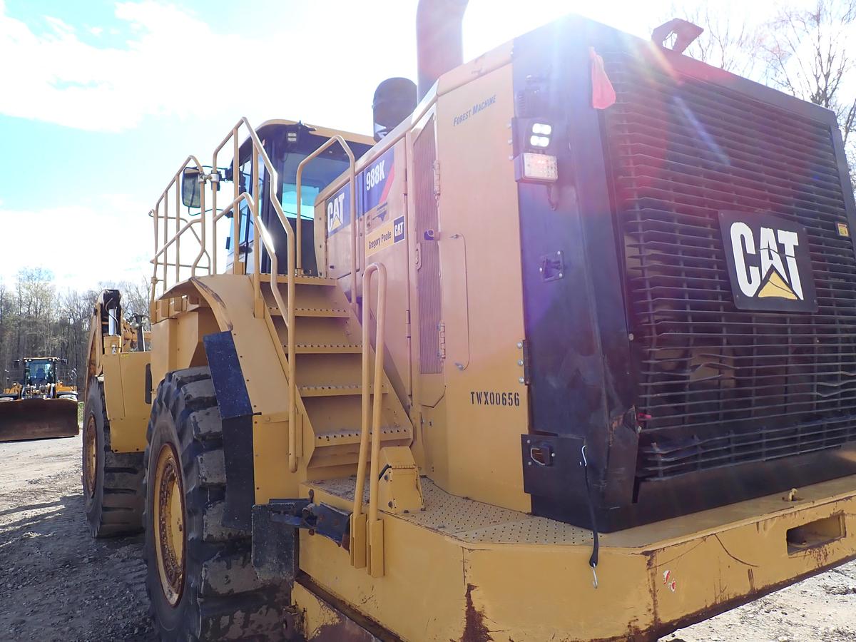 Used 2015 CAT 988K Wheel Loader w/ LOG GRAPPLE