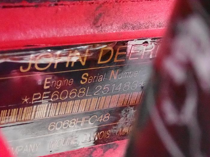 Used 2014 John Deere 6068HFC48 Diesel Fire Pump Engine
