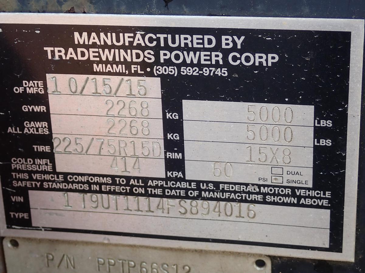 Used 2015 Pioneer PP66S12L71 6" Water Pump PERKINS DIESEL