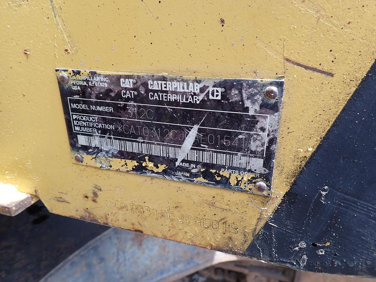 Used 2003 CAT 312C