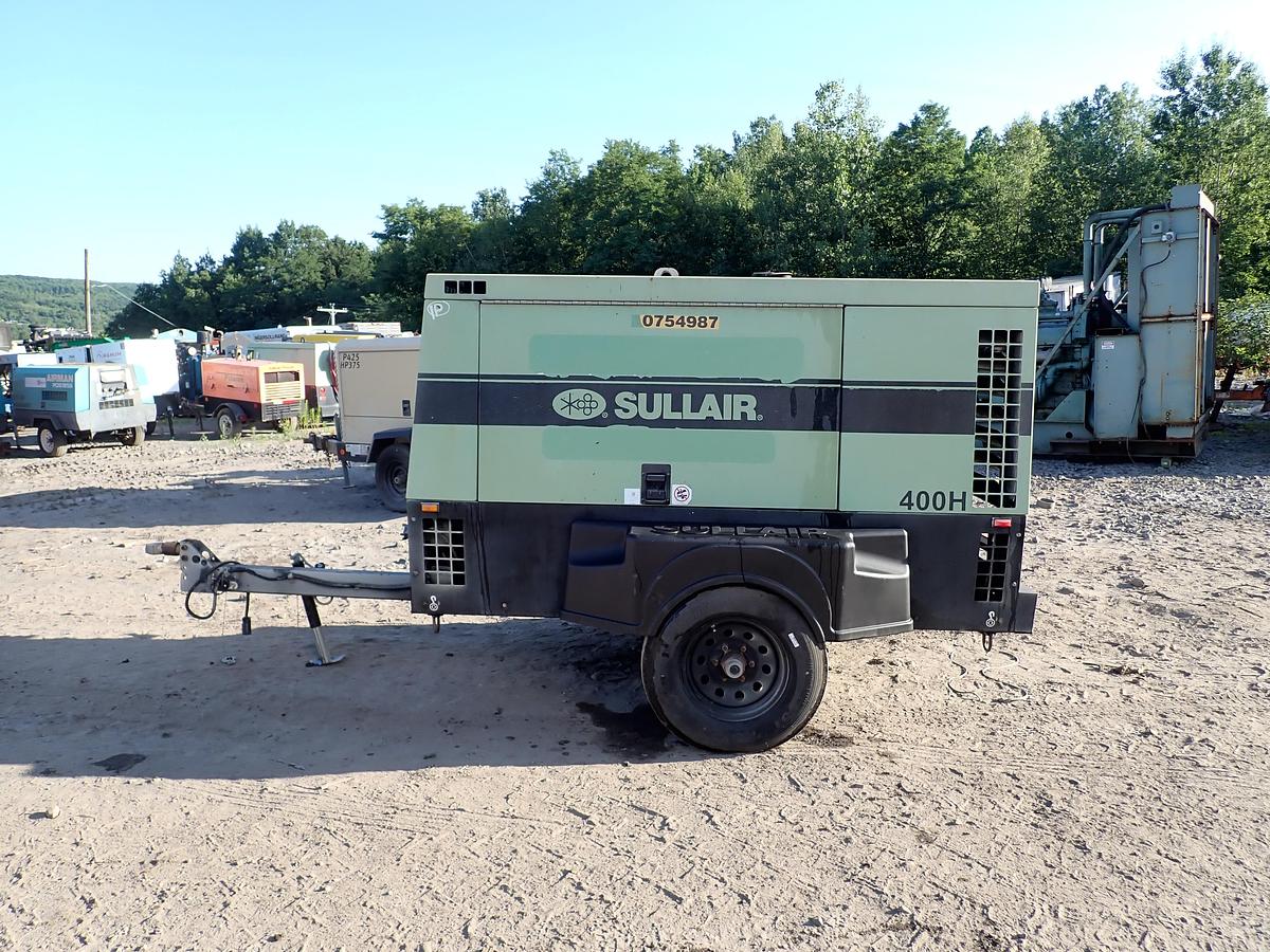 Used 2018 Sullair 400EH DPQ 400 CFM Air Compressor
