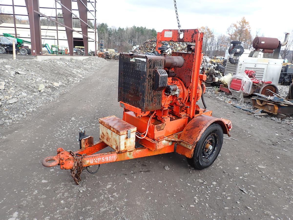 Used 1998 Godwin CD100M 4" Water Pump