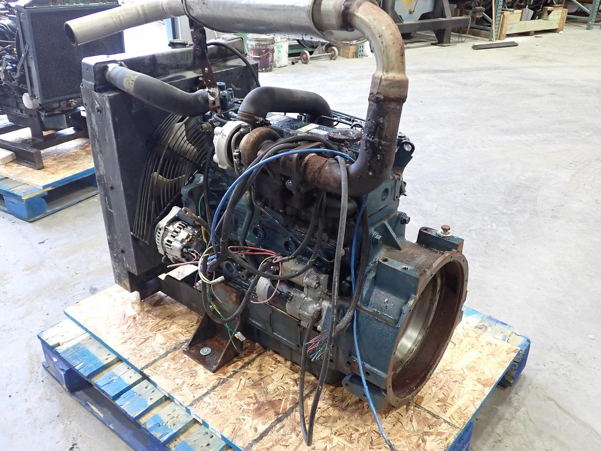 Used 2004 Kubota V3300-T-EU2 Diesel Engine