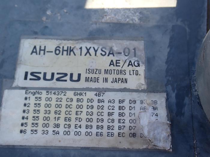 Used 2006 Isuzu 6HK1-XYSA-01 Diesel Engine Hitachi ZX350LC-3