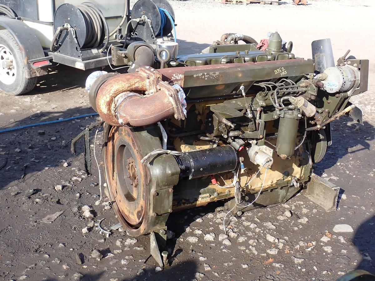 Used CAT D333C Turbo Diesel Engine 205 HOURS 3306 PC