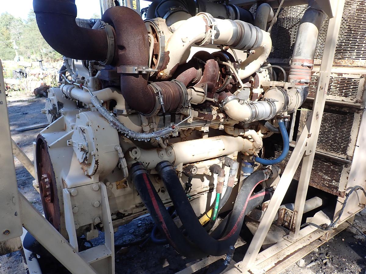Used 2011 CAT C18 Twin Turbo Diesel Engine POWER UNIT 800 HP