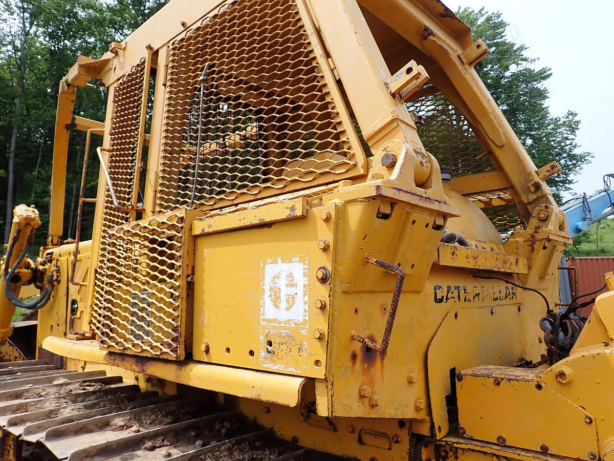 Used 1976 CAT D7G Crawler Dozer FORESTRY PACKAGE w/ WINCH