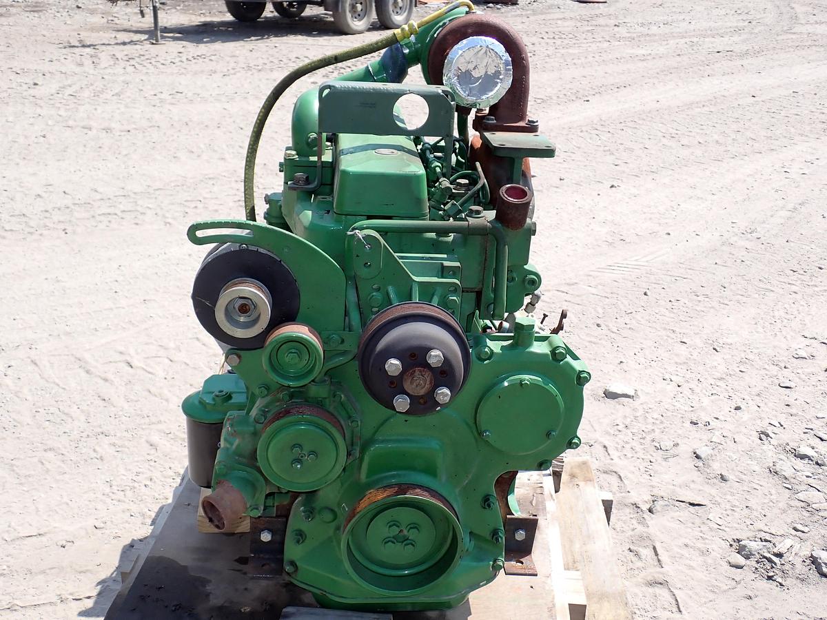 Used John Deere 4045TF151 Diesel Engine LOW HOUR GOV'T SURPLUS